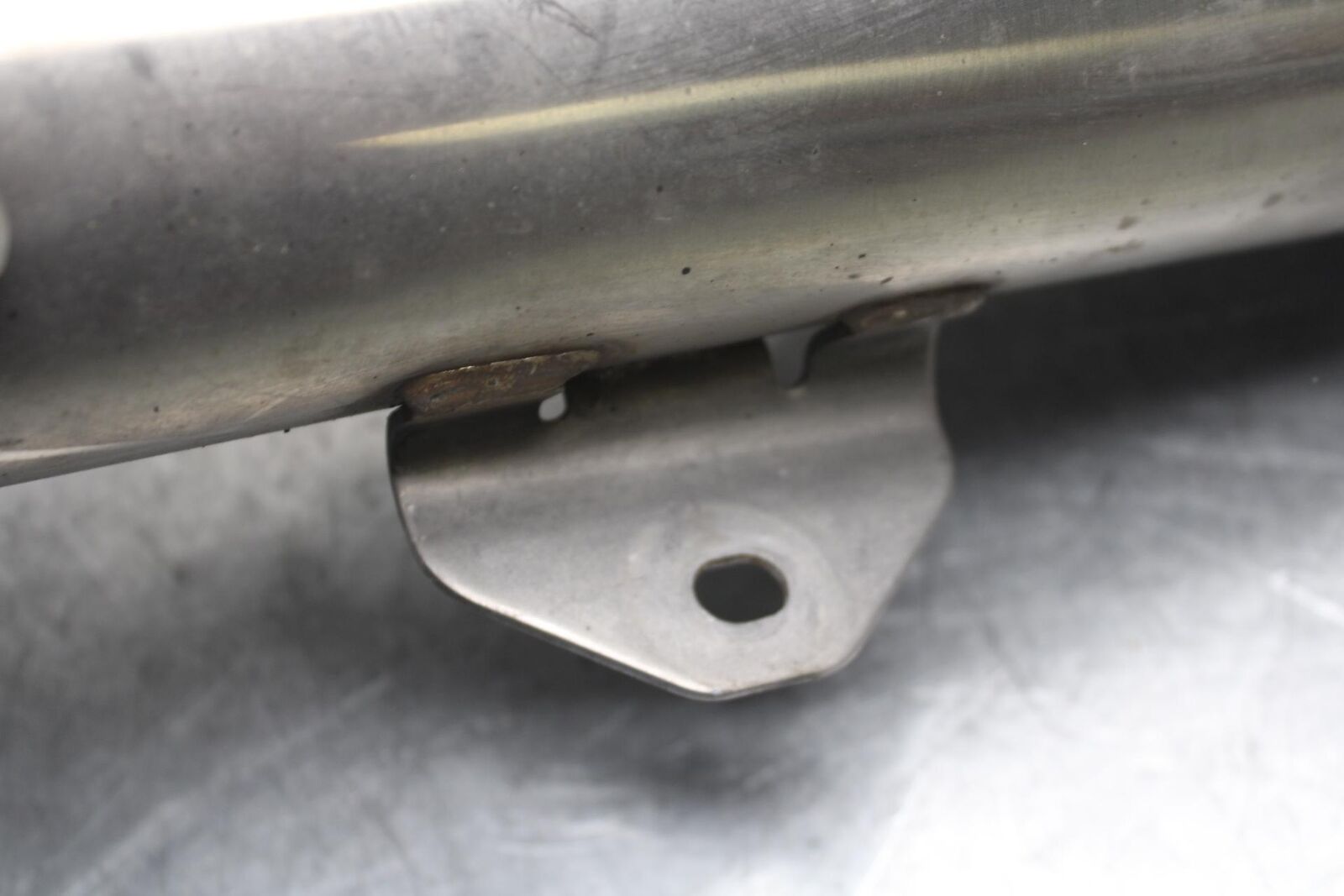 2008 Honda CBF1000 EXHAUST PIPE MUFFLER SLIP ON CAN SILENCER BB641