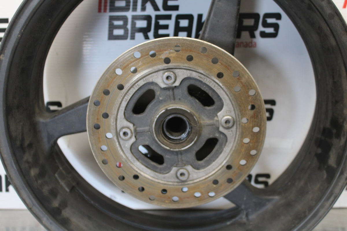 05-06 HONDA CBR600RR REAR WHEEL BACK RIM & ROTOR BB893