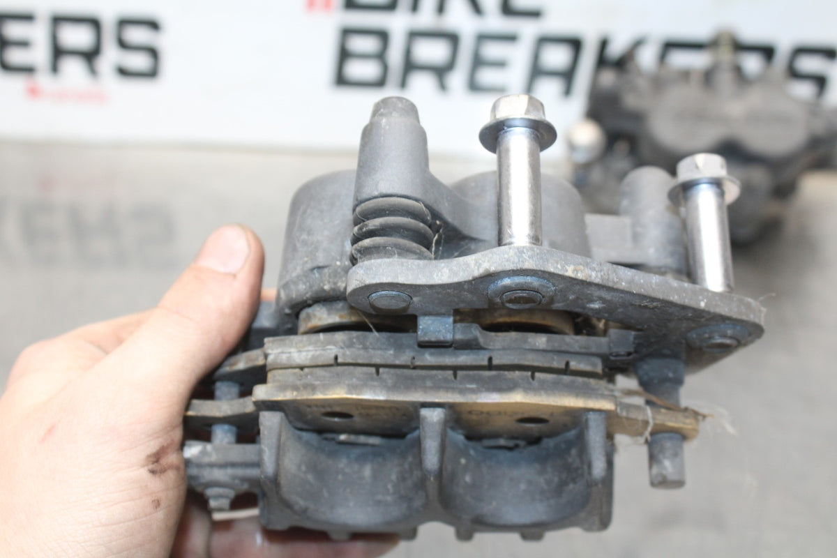 07 KAWASAKI NINJA 650 EX650 RIGHT LEFT FRONT BRAKE CALIPER SET PAIR BB844