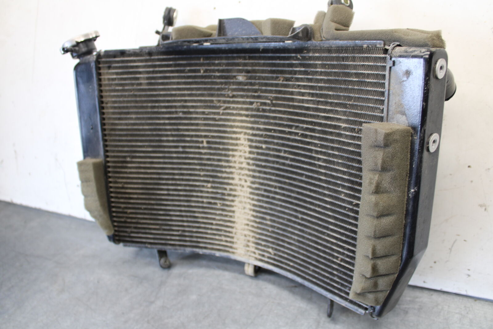 08-16 YAMAHA YZF R6 ENGINE RADIATOR MOTOR COOLER COOLING RADIATER BB665