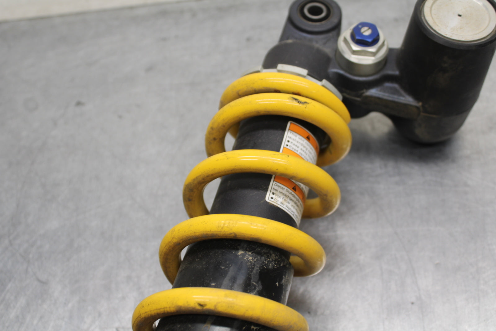 09 SUZUKI GSXR600 REAR BACK SHOCK ABSORBER SUSPENSION BB759