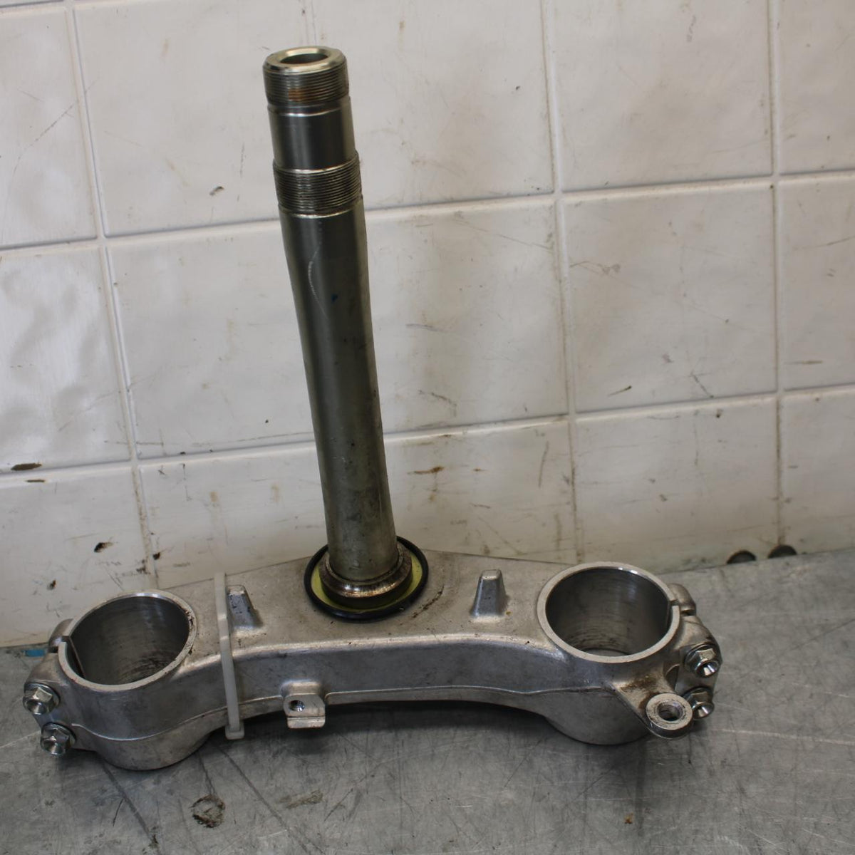 15-21 SUZUKI GSXR600 FRONT FORKS CLAMP LOWER TRIPLE TREE STEM BB437 #A