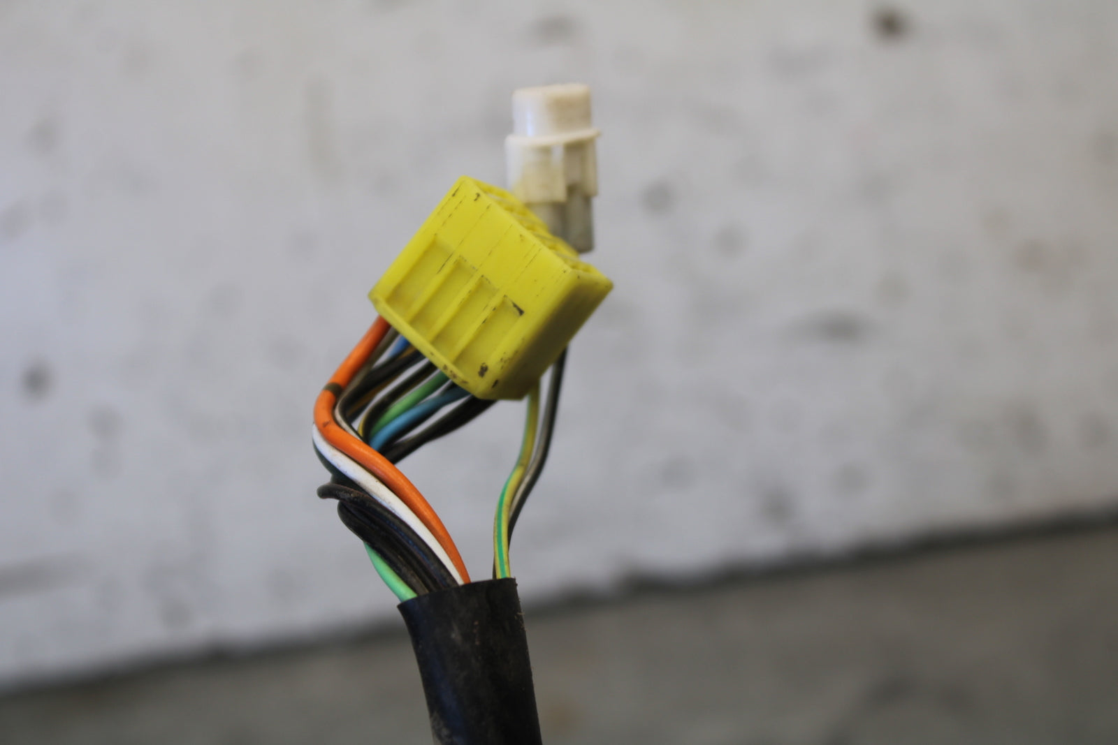 11-24 SUZUKI GSXR750 LEFT CLIP ON HANDLE HORN SIGNALS SWITCH SWITCHES BB687