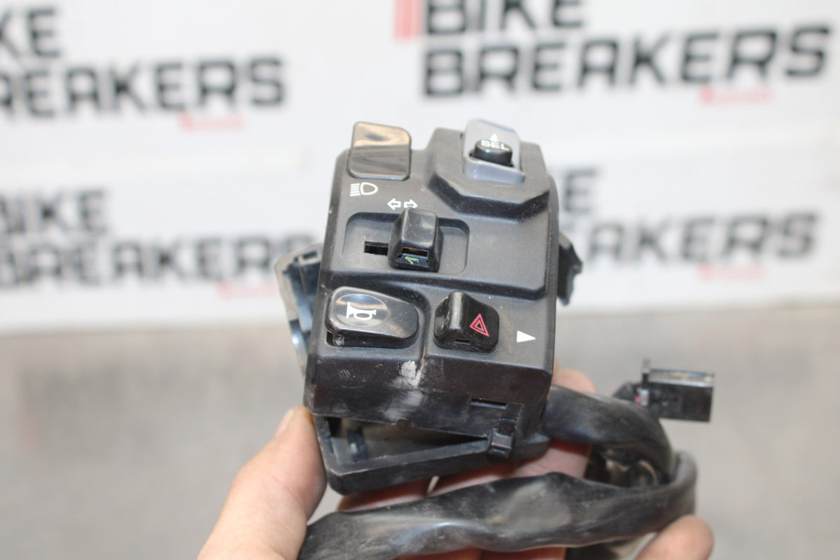 23 KAWASAKI NINJA 650 EX650 LEFT CLIP ON HANDLE HORN SIGNALS SWITCH BB920