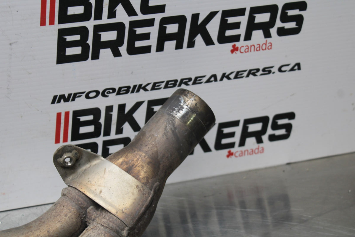 05 YAMAHA YZF R6 EXHAUST HEADER PIPES MANIFOLD BB814