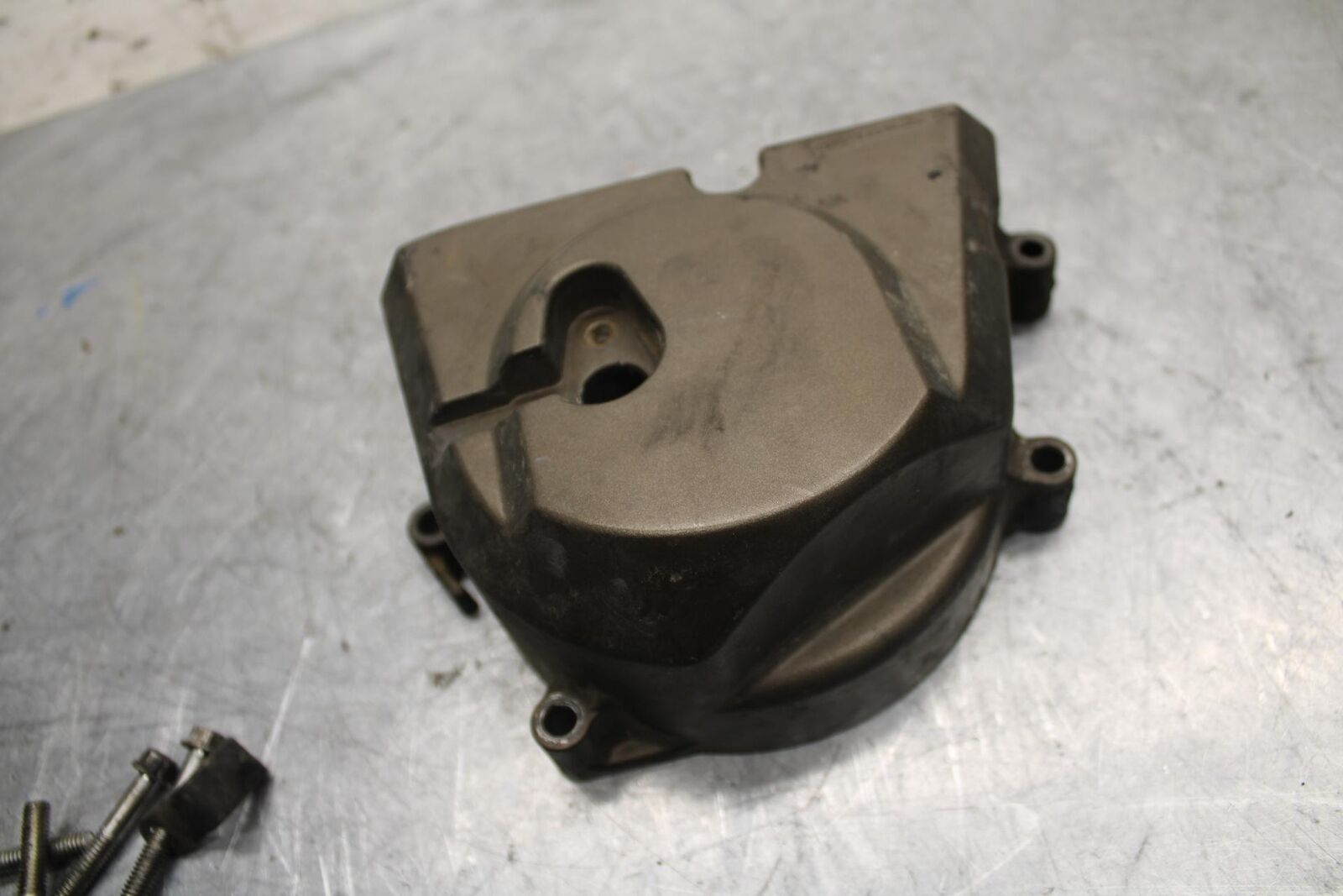 2004 Kawasaki Ninja ZX6RR ZX600M ENGINE SPROCKET COVER BB43