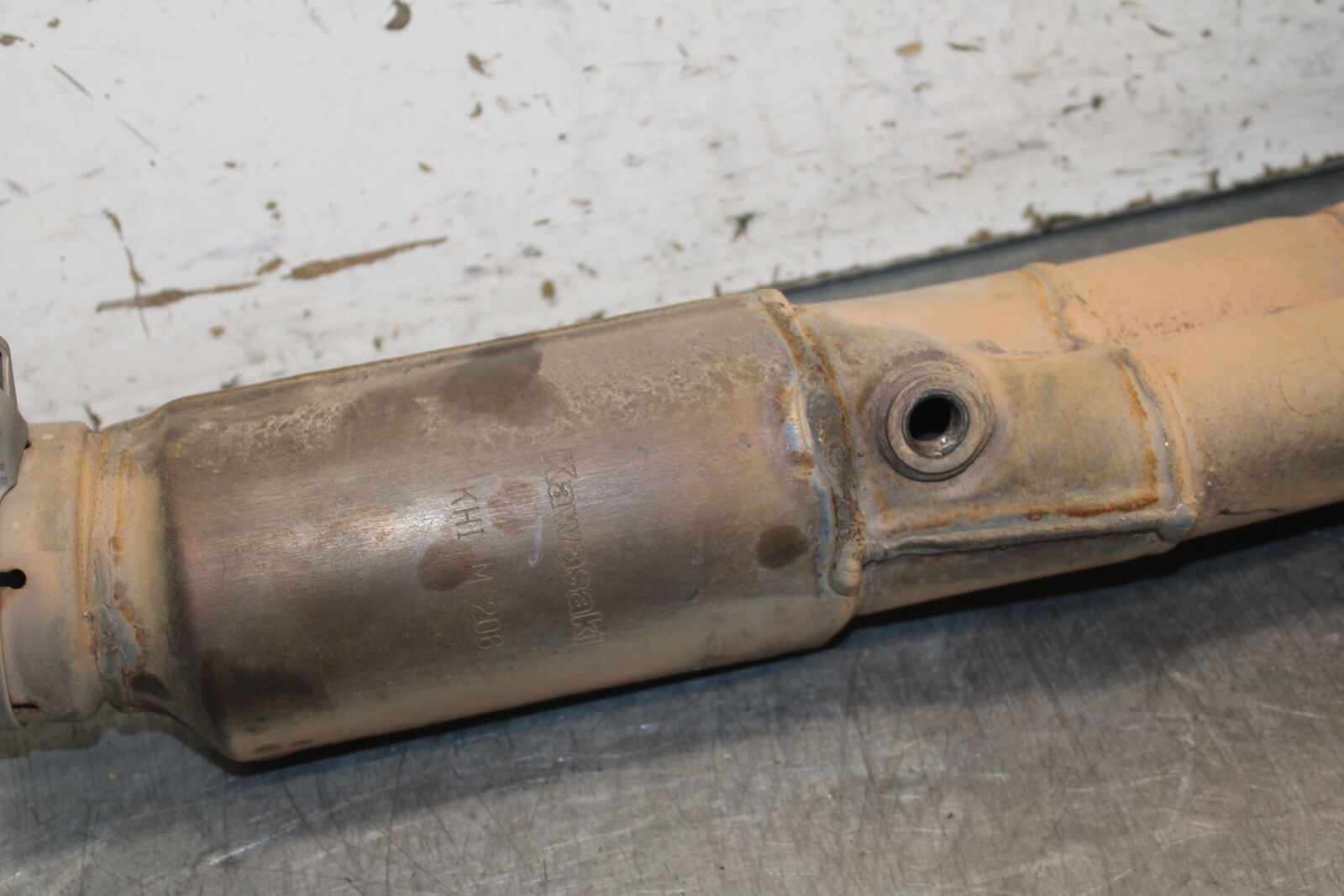 19-23 KAWASAKI NINJA ZX6R EXHAUST HEADER PIPES MANIFOLD BB701