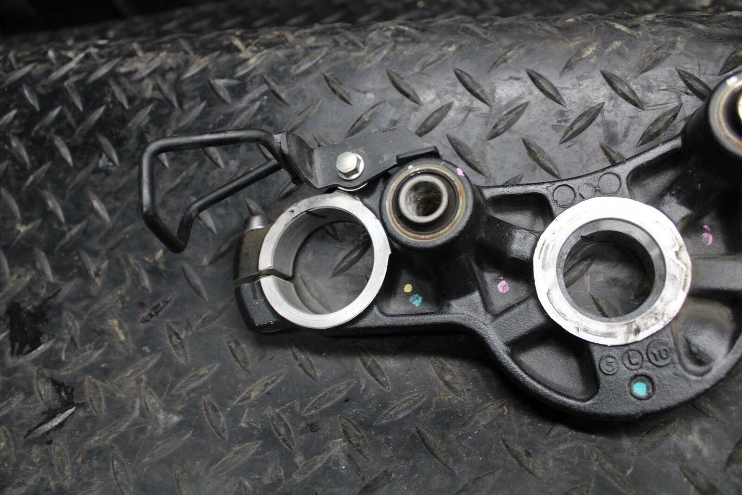 12-17 KAWASAKI NINJA 650 FORKS UPPER TRIPLE TREE CLAMP 44039-0121-18R BB211