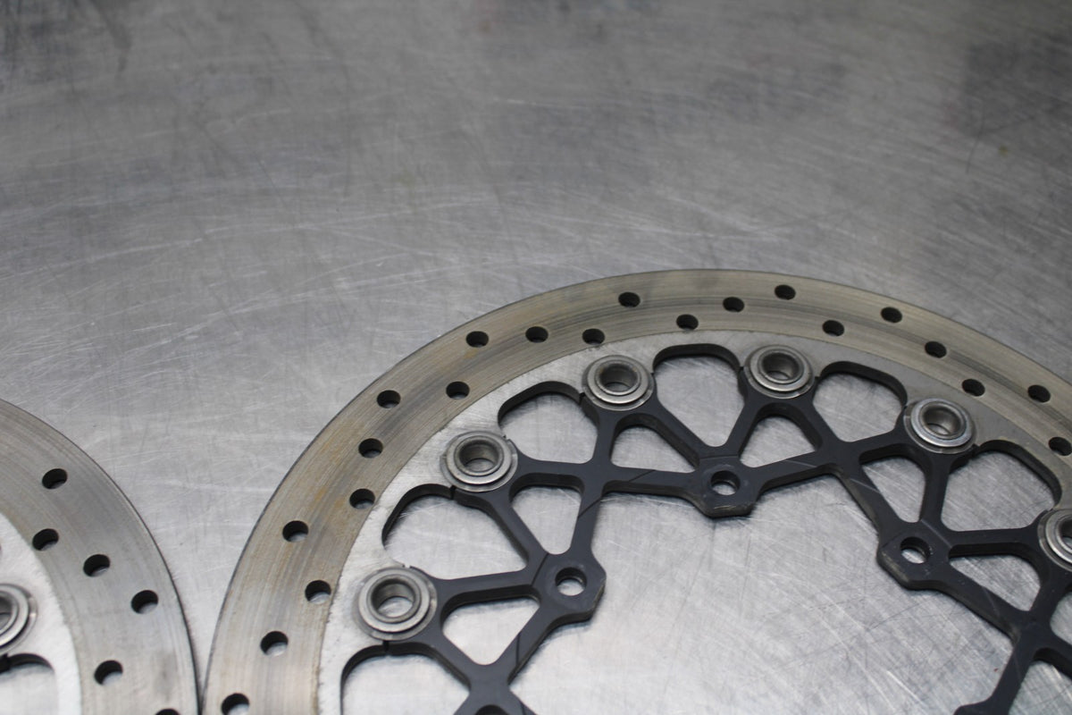 11-25 SUZUKI GSXR 600  FRONT LEFT RIGHT BRAKE ROTORS DISCS BB830