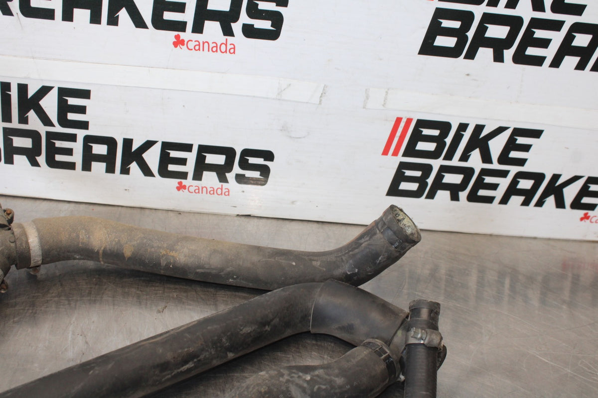 06-07 HONDA INTERCEPTOR 800 VFR800 RADIATOR HOSES COOLANT WATER PIPES BB917