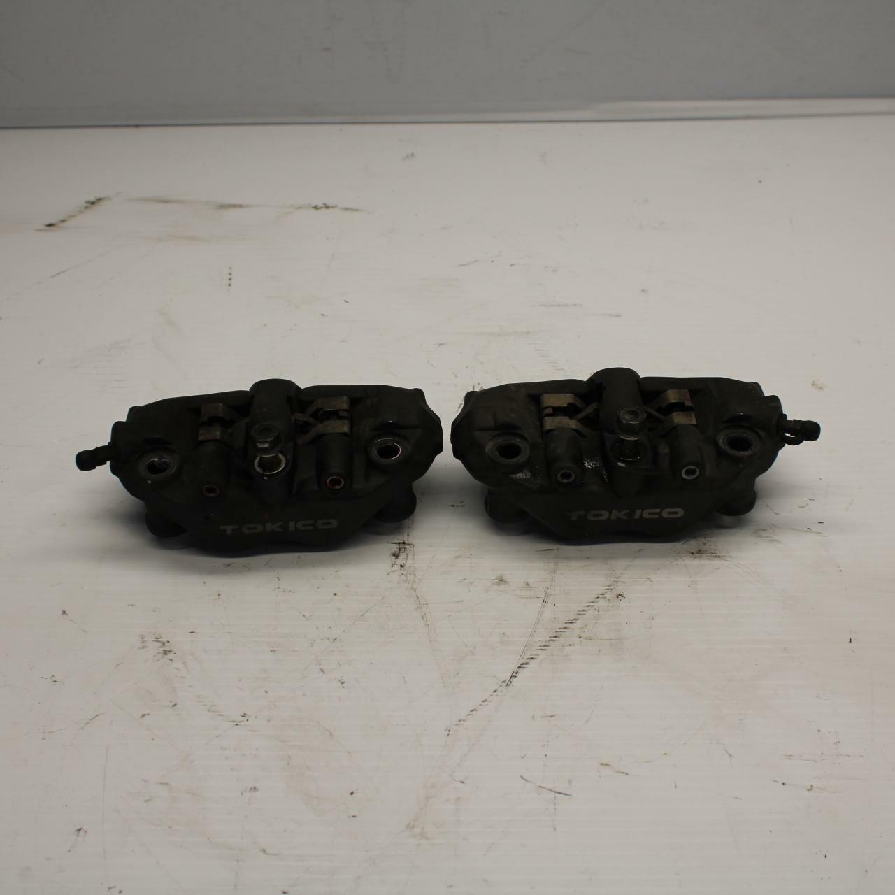 04-05 HONDA CBR1000RR RIGHT LEFT FRONT BRAKE CALIPER SET PAIR CALIPERS BB242