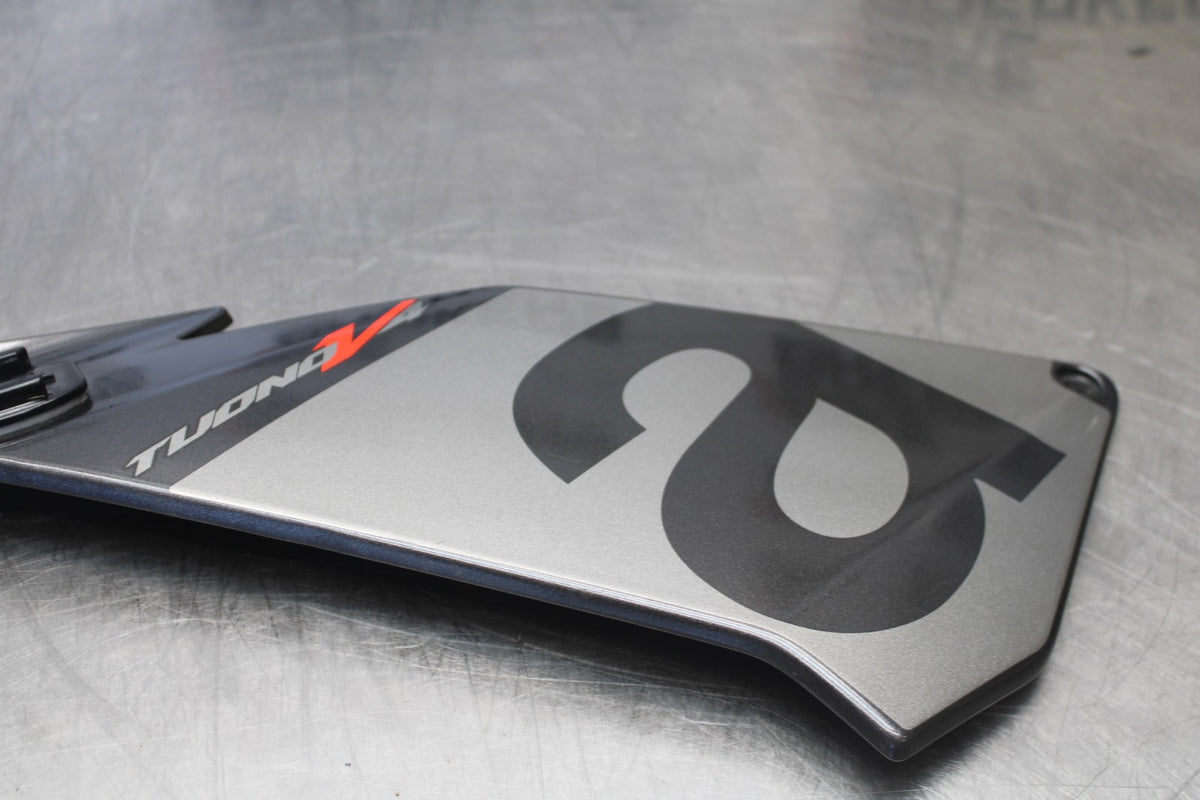 16 APRILIA TUONO V4 1100 LEFT FRONT UPPER MID SIDE FAIRING COWL PLASTIC BB905