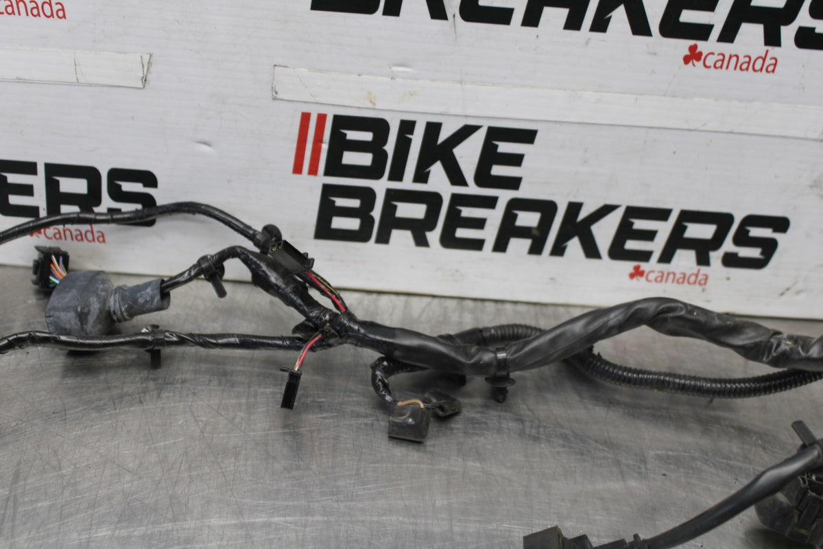 12 KAWASAKI NINJA 650 EX650E MAIN ENGINE WIRING HARNESS MOTOR WIRE LOOM BB926