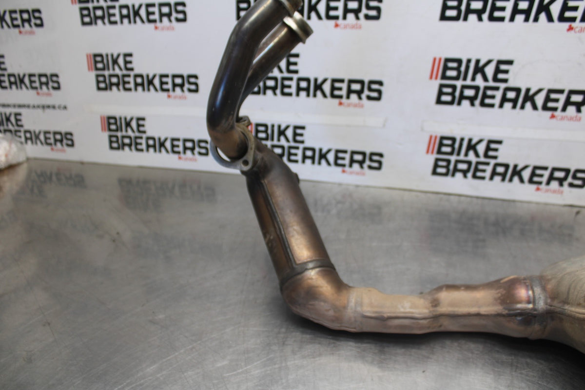 23-24 YAMAHA MT-07 FULL EXHAUST SYSTEM HEADERS PIPE MUFFLER BB927