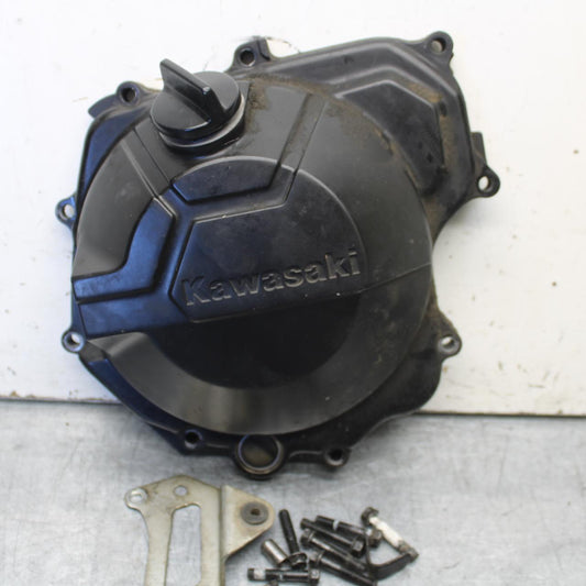 15-16 KAWASAKI EX300 CLUTCH SIDE ENGINE MOTOR COVER BB635