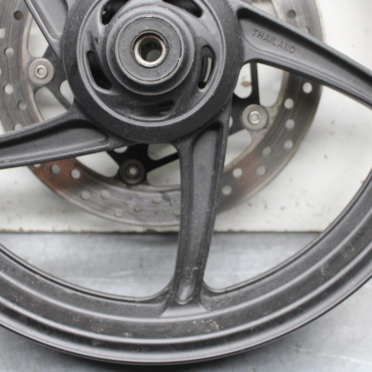 15-18 HONDA CB300FA FRONT WHEEL AND BRAKE DISC ROTOR BB646