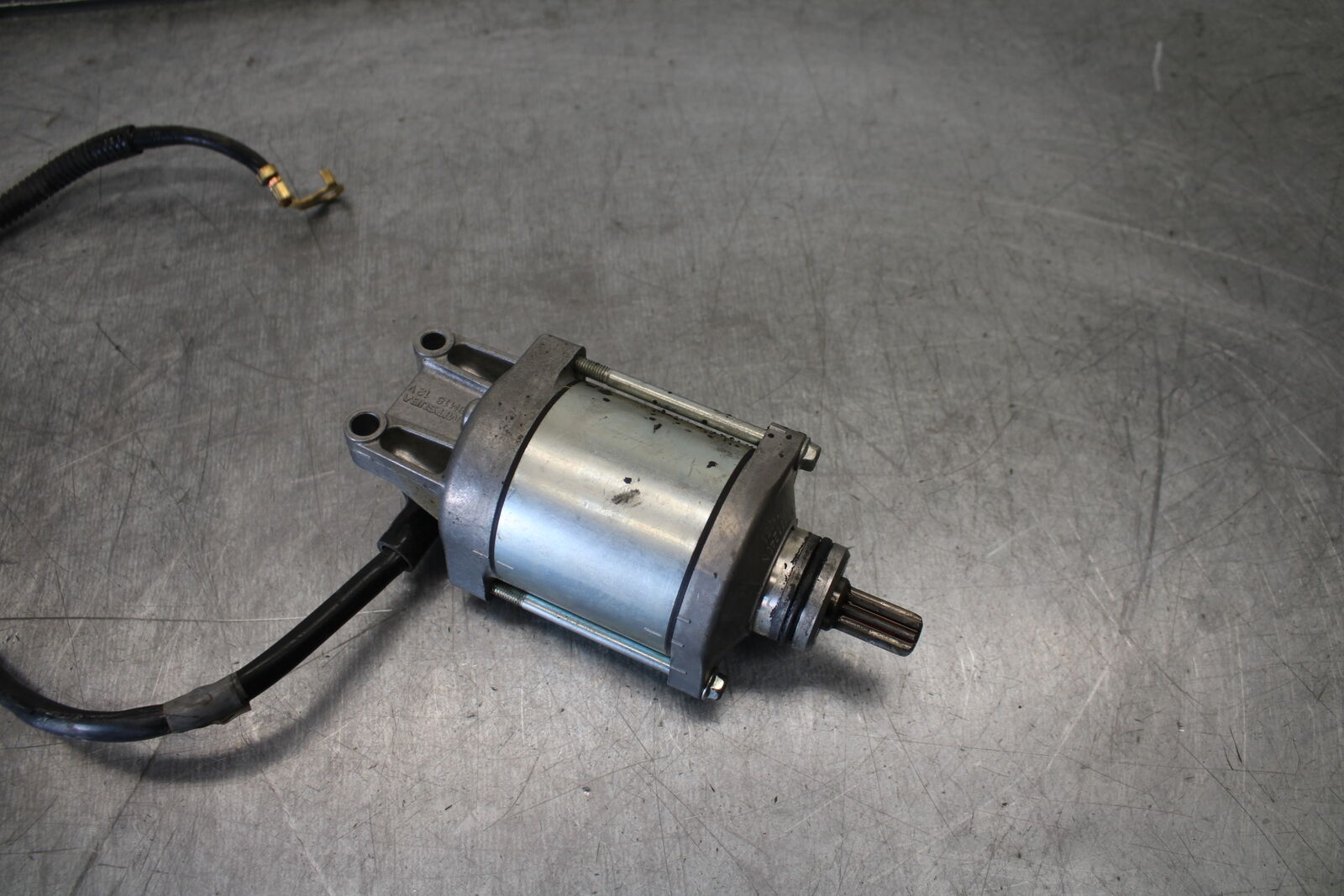 11-24 SUZUKI GSXR750 ENGINE STARTING STARTER MOTOR -DC 12V BB630