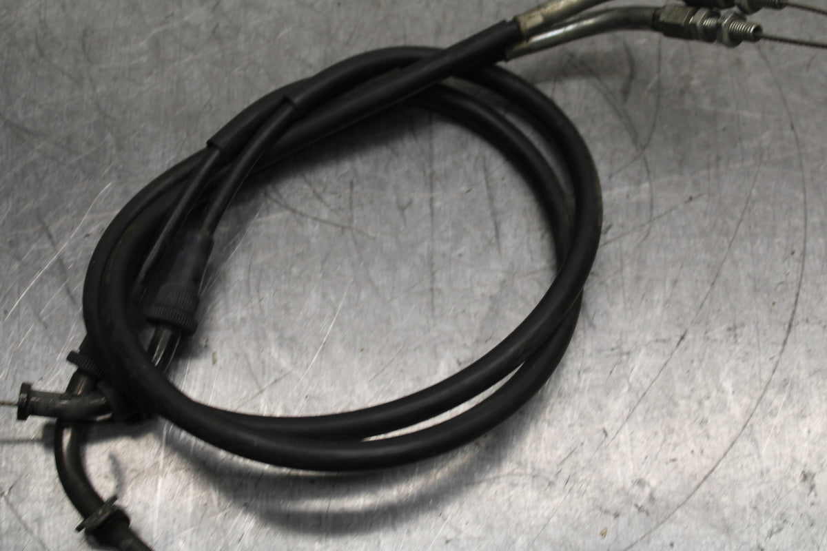 04-05 SUZUKI KATANA 750 GSX750F THROTTLE CABLES LINES BB110