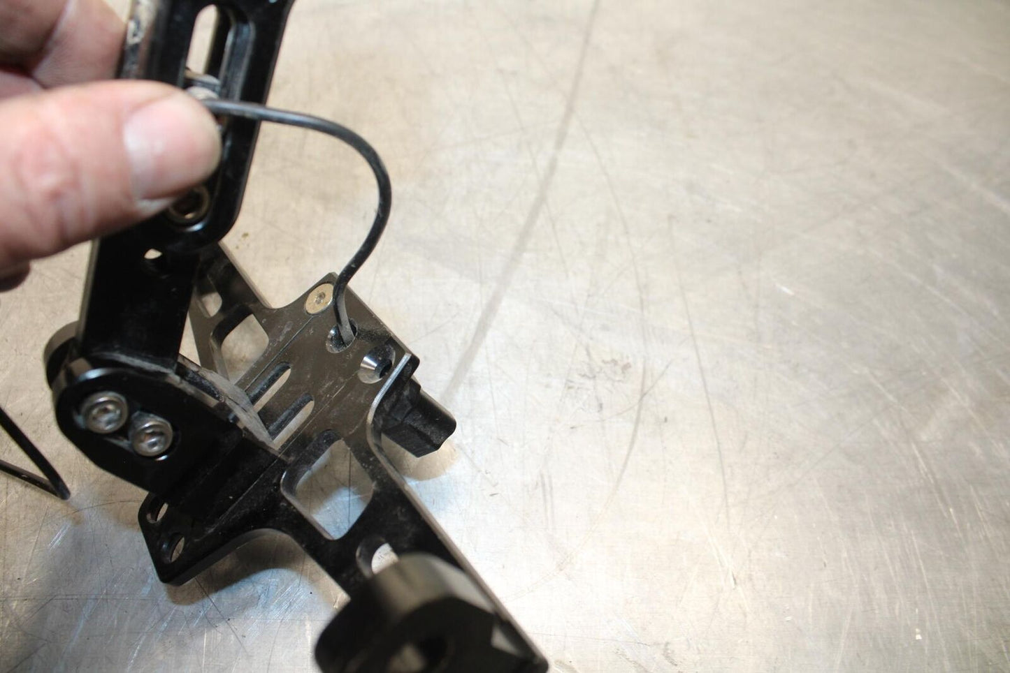 15-17 KAWASAKI EX 650 NINJA ABS FENDER ELIMINATOR LICENSE PLATE BRACKET  BB494