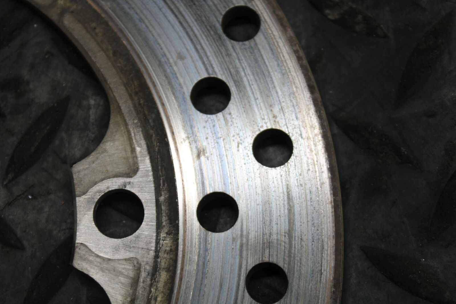 07-08 HONDA CBR600RR REAR ROTOR BACK BRAKE DISC BB224
