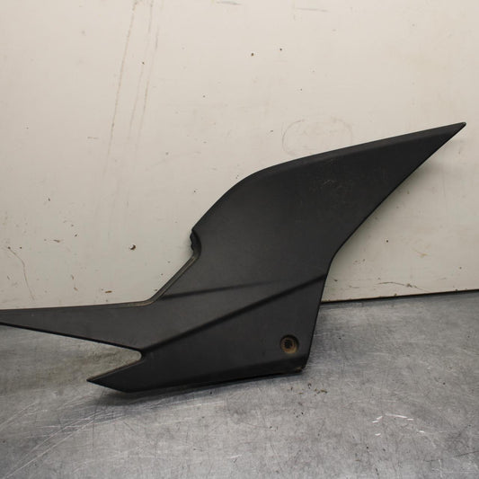 08-12 KAWASAKI NINJA 250R EX250J RIGHT FRONT SIDE SEAT  PANEL TRIM COWL BB612