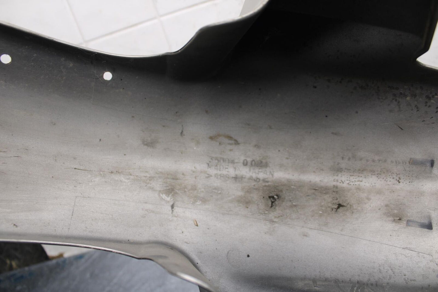 03-06 KAWASAKI Z1000 FRONT WHEEL FENDER COWL FAIRING BB487