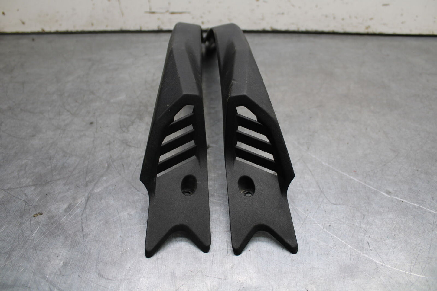 12-17 KAWASAKI ER-6N Z650 RIGHT LEFT GAS FUEL TANK PANELS COVERS TRIM SET  BB709