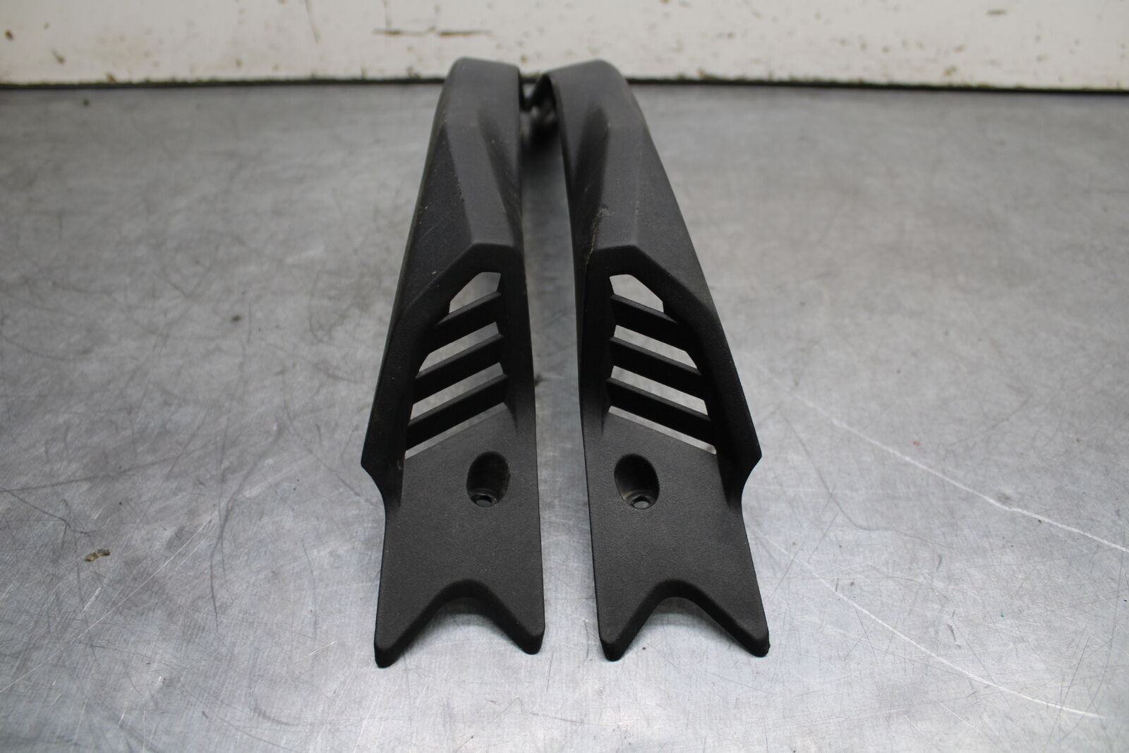 12-17 KAWASAKI ER-6N Z650 RIGHT LEFT GAS FUEL TANK PANELS COVERS TRIM SET  BB709