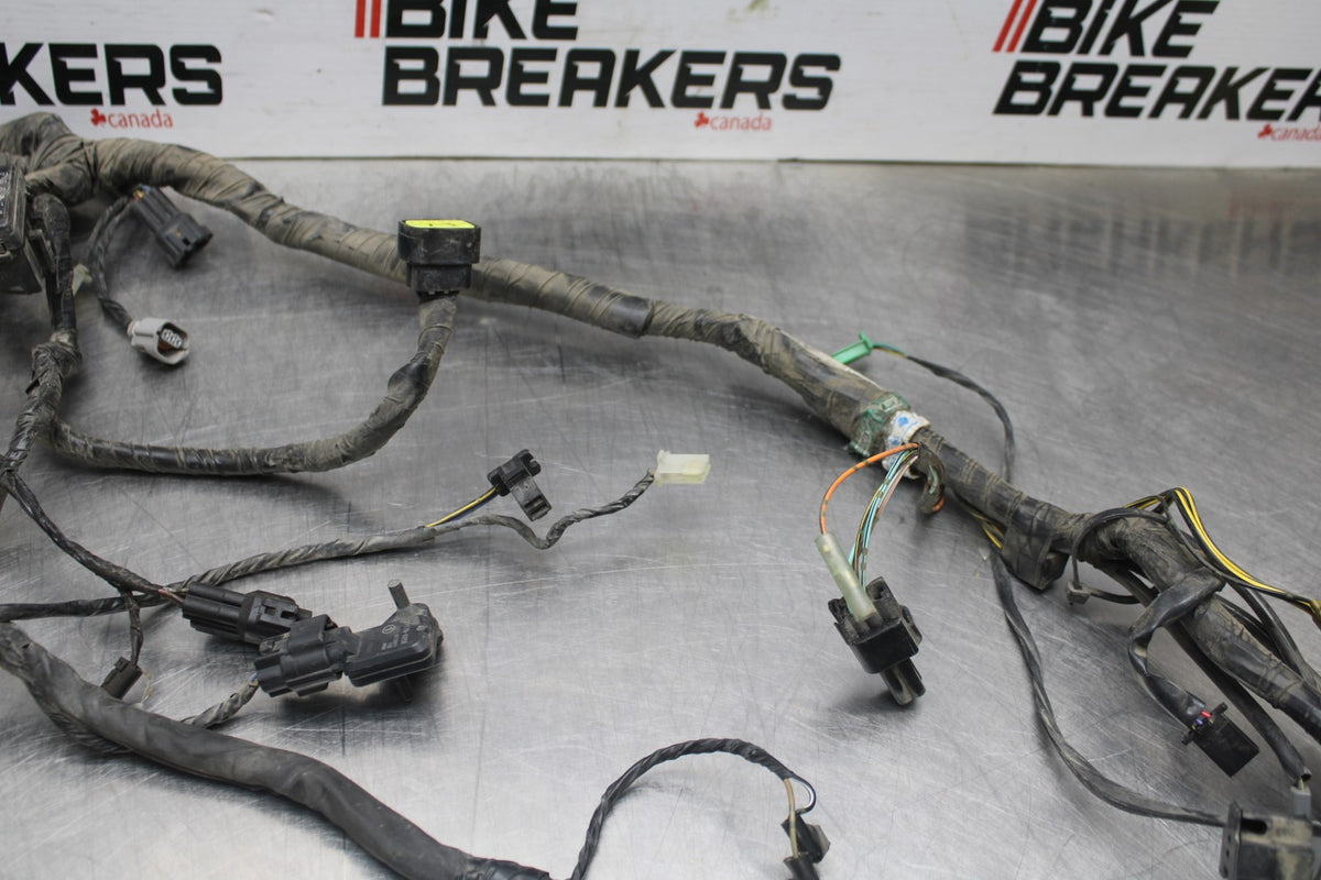 07 KAWASAKI NINJA 650 EX650 MAIN ENGINE WIRING HARNESS MOTOR WIRE LOOM BB844