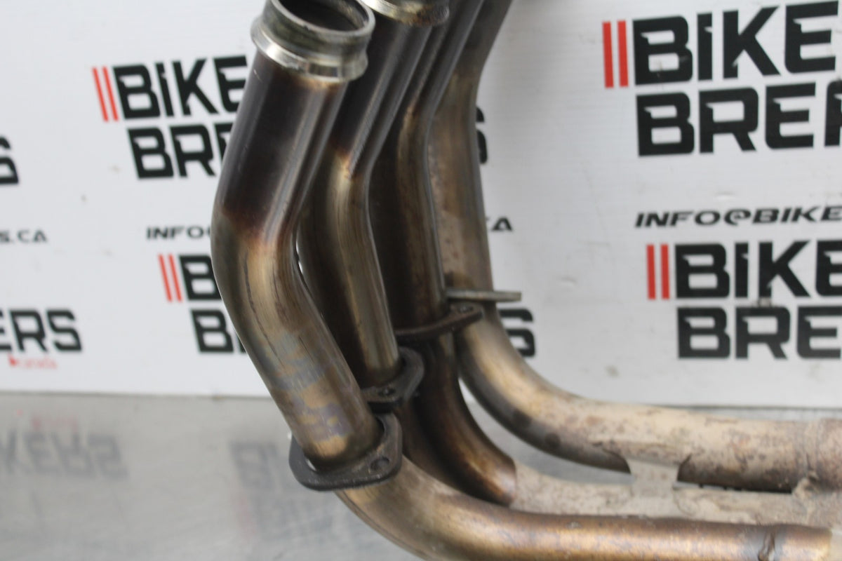 05 YAMAHA YZF R6 EXHAUST HEADER PIPES MANIFOLD BB814