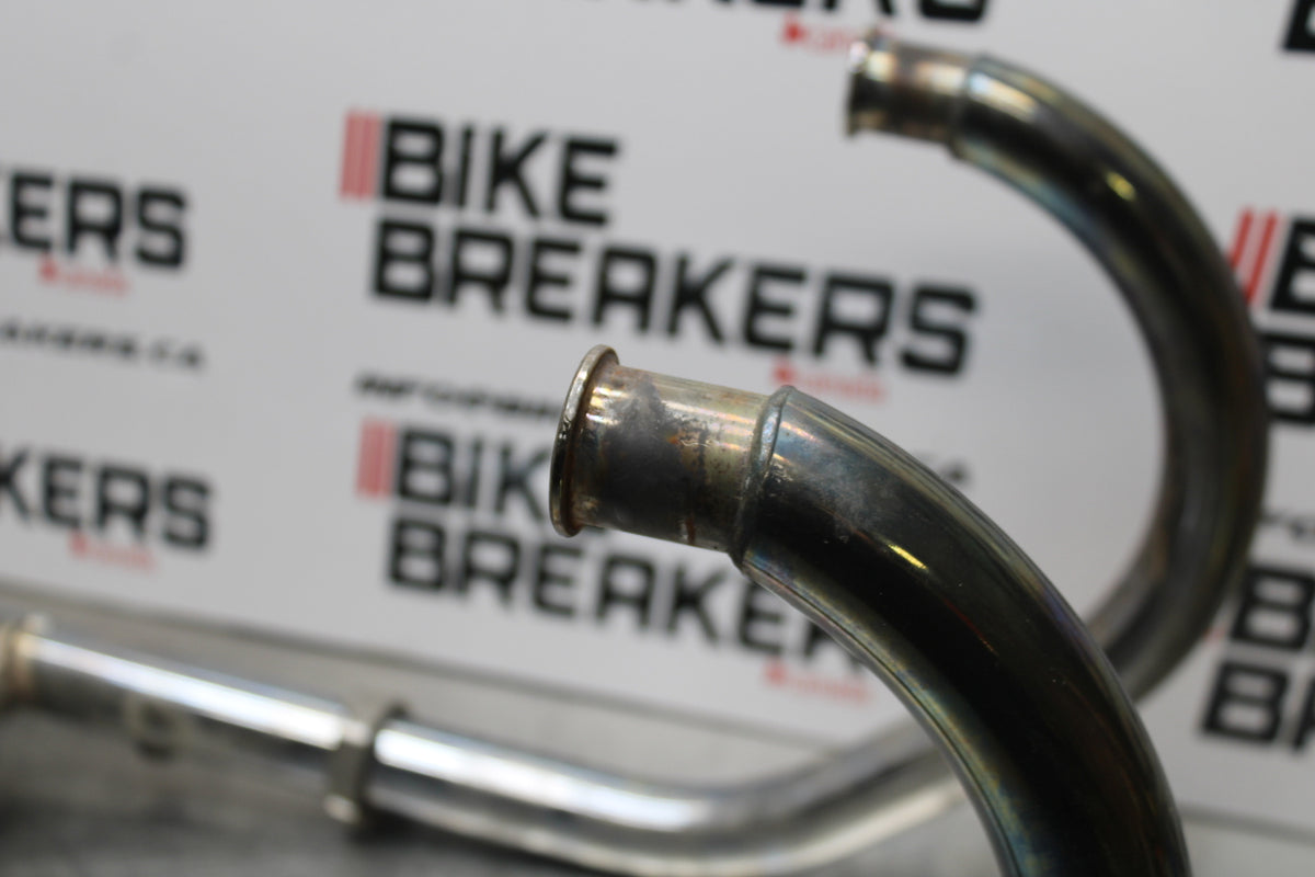 08 MOTO GUZZI BREVA 750 EXHAUST HEADER PIPES MANIFOLD BB154
