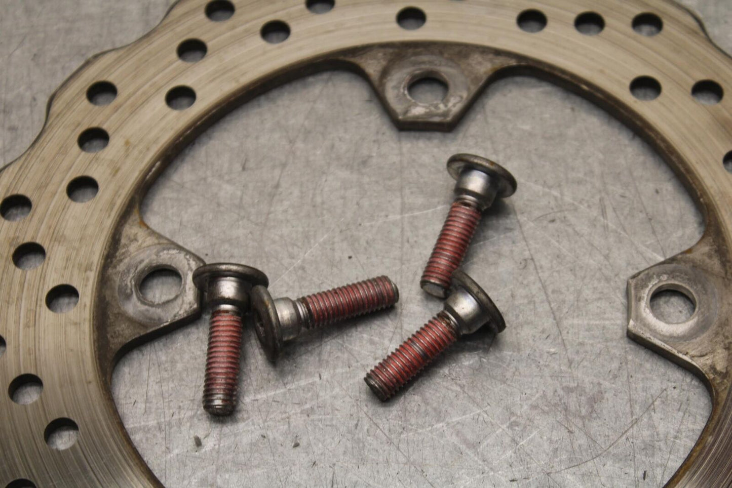 09-12 KAWASAKI NINJA ZX6R REAR ROTOR BACK BRAKE DISC 41080-0040 BB640