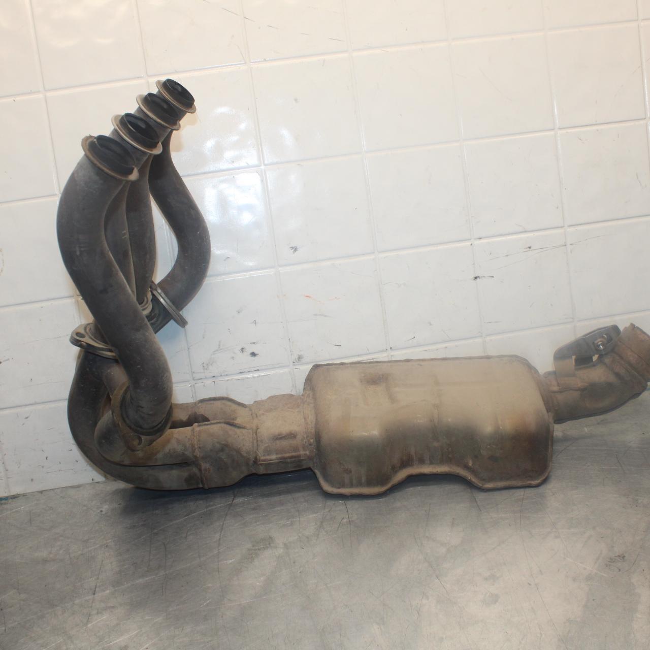 07-08 KAWASAKI NINJA ZX6R EXHAUST HEADER PIPES MANIFOLD 39178-0070 BB456