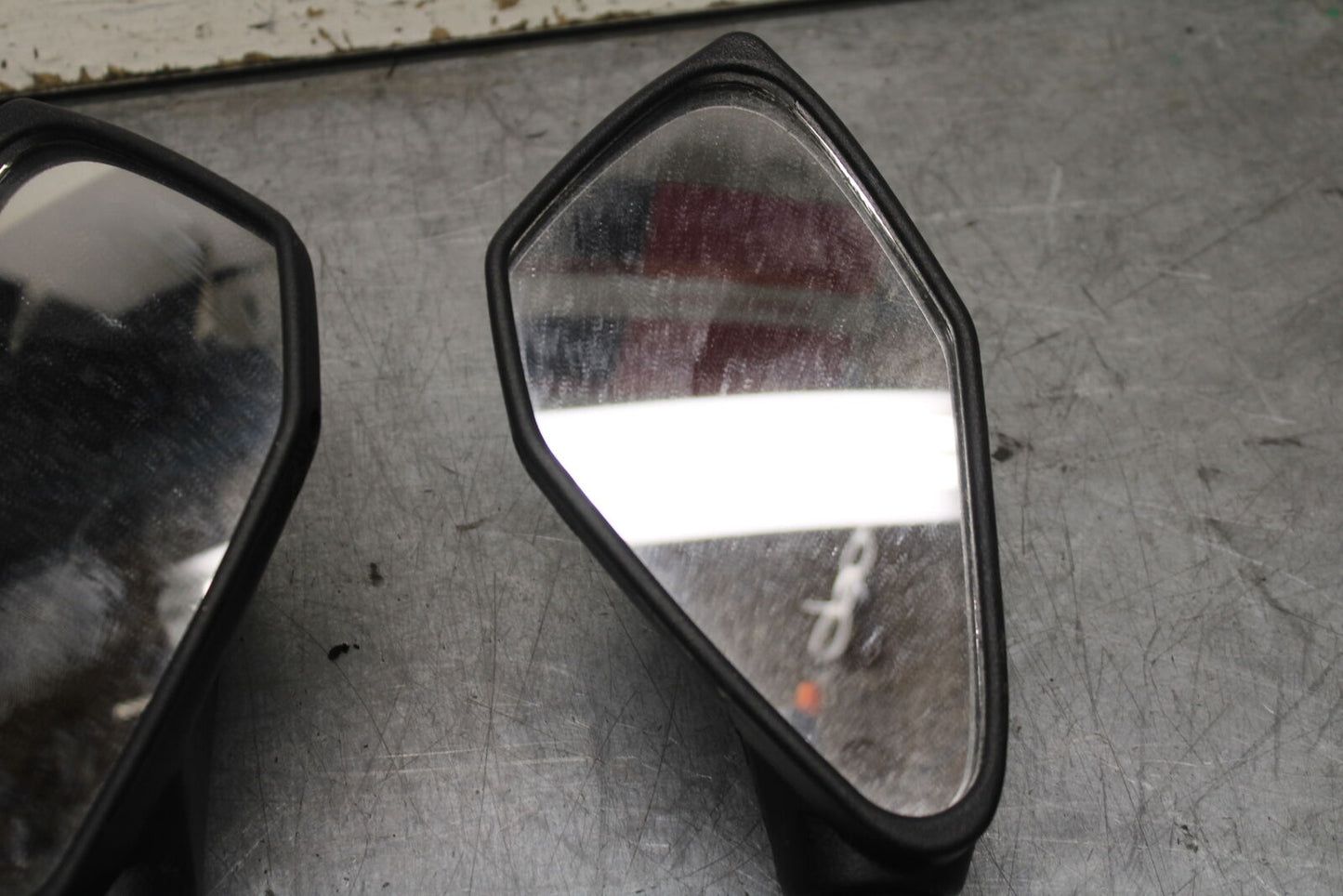 05-06 HONDA CBR600RR AFTERMARKET REAR VIEW MIRROR SET PAIR MIRRORS BB727