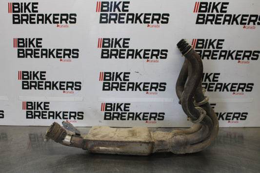 08 KAWASAKI ZX6R EXHAUST HEADER PIPES MANIFOLD BB896
