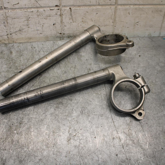 2001 Suzuki GSXR1000 LEFT RIGHT CLIP ON ONS HANDLEBARS PAIR SET 56111-35F02 BB52