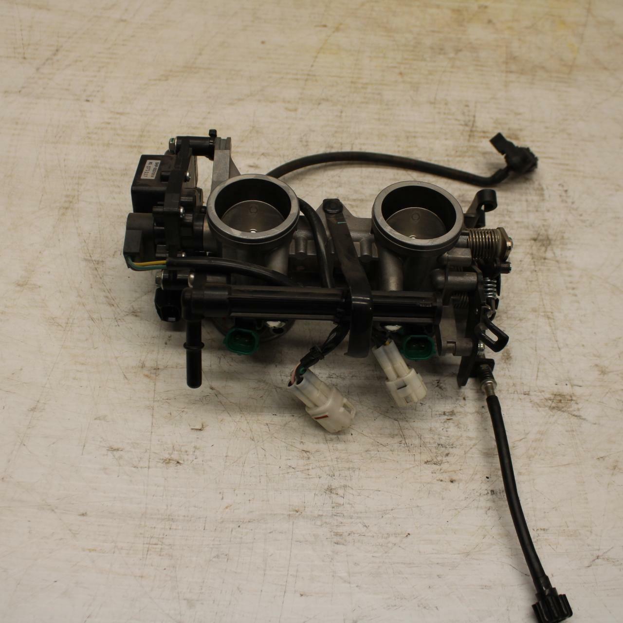 11-12 KAWASAKI NINJA 400 EX400 C MAIN FUEL INJECTORS / THROTTLE BODIES BB358