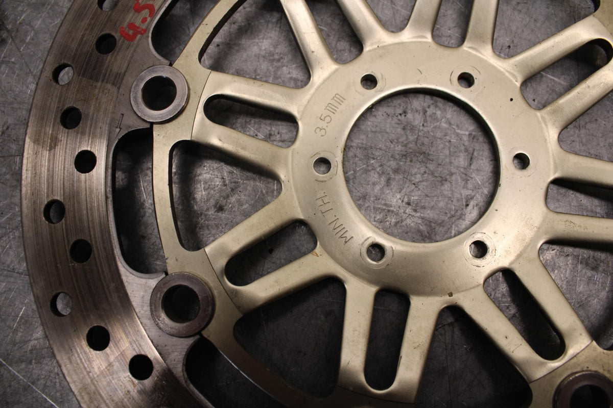 1999 Honda Super Hawk 1000 VTR1000F FRONT BRAKE DISC ROTOR BB51