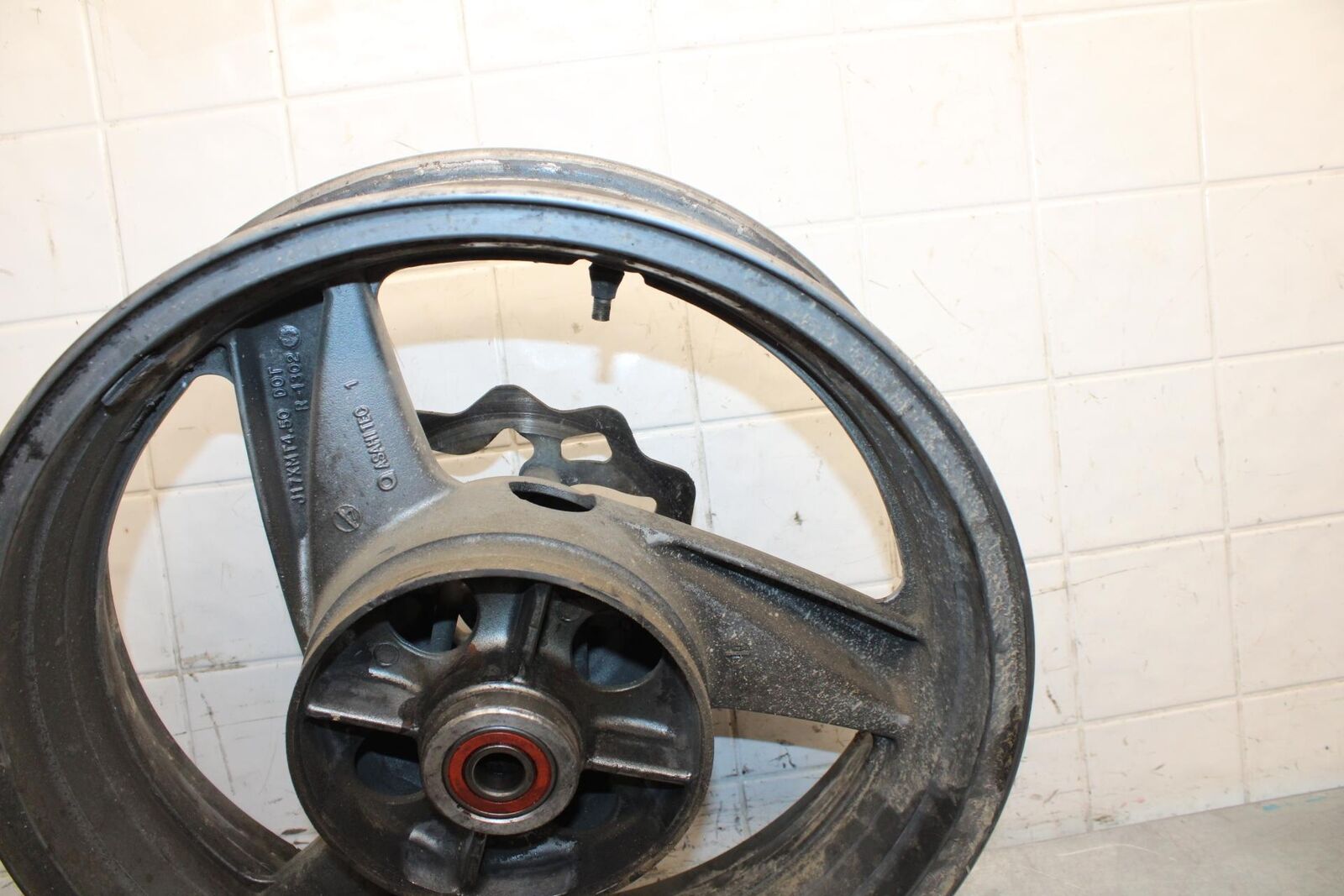 2001 Kawasaki Ninja ZX6 ZX600E REAR WHEEL RIM ROTOR BACK BRAKE DISC BB547