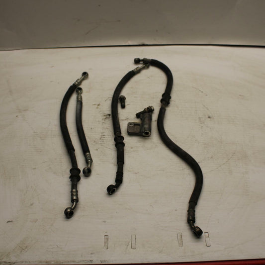 93-96 SUZUKI GSXR750W BRAKE CALIPER HOSES LINES SPLITTER BB266