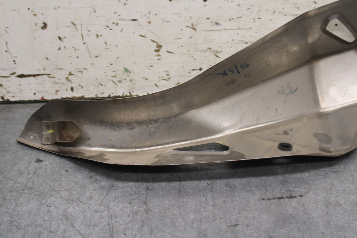 18-23 KAWASAKI NINJA 400 EX400 ABS MUFFLER EXHAUST PIPE COVER HEAT  BB747