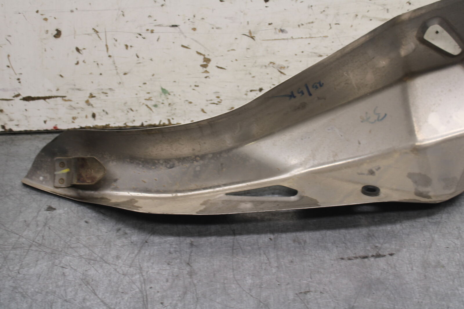 18-23 KAWASAKI NINJA 400 EX400 ABS MUFFLER EXHAUST PIPE COVER HEAT  BB747