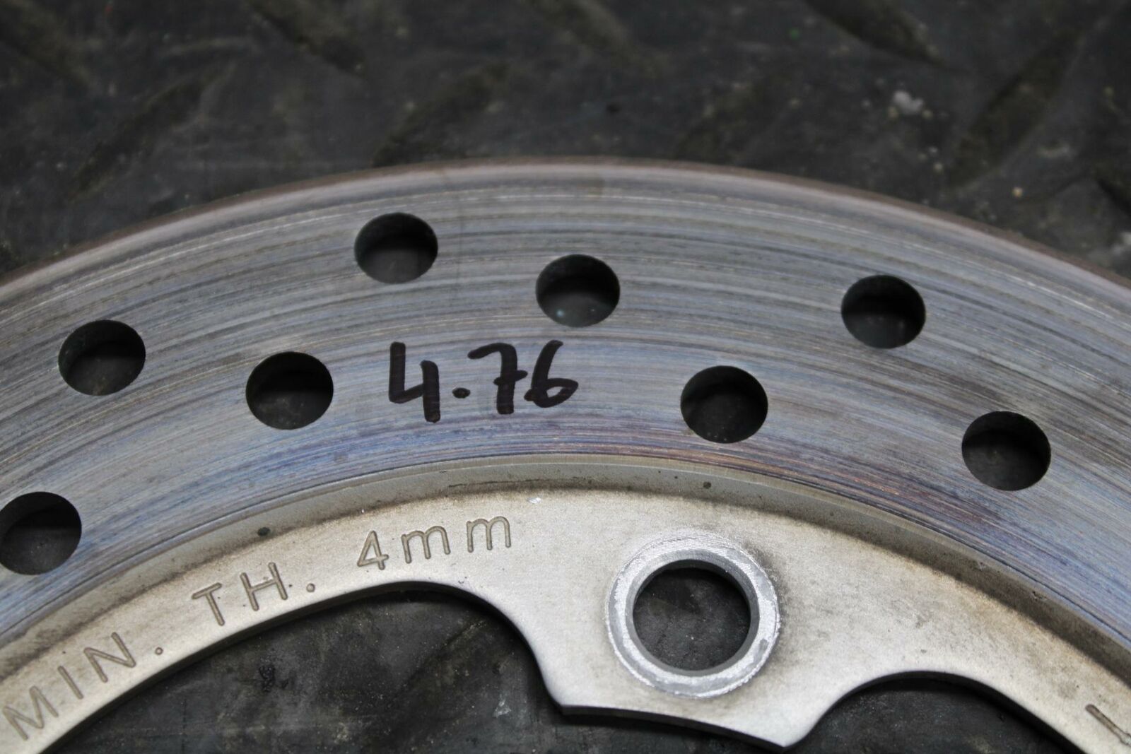 07-08 HONDA CBR600RR REAR ROTOR BACK BRAKE DISC BB224