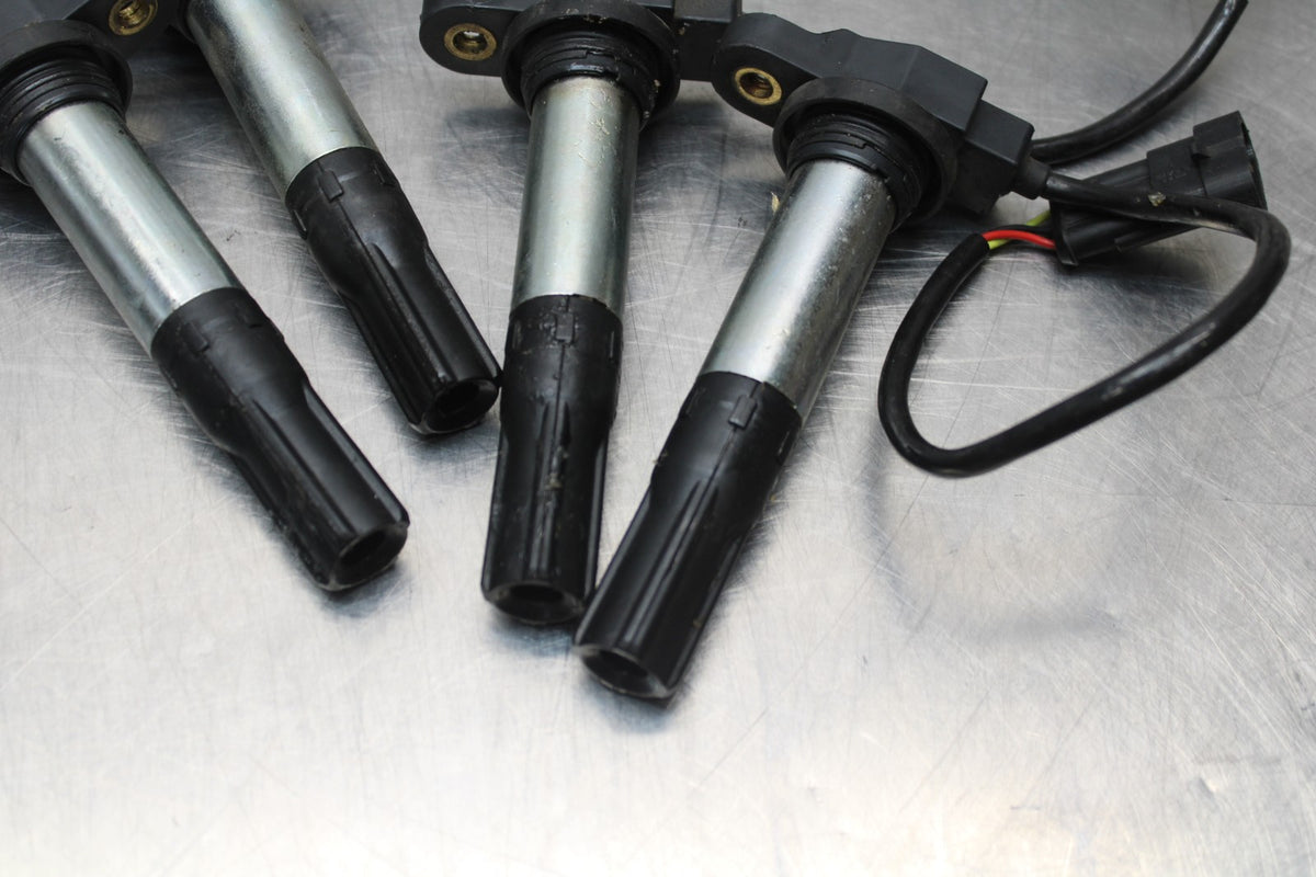 15 APRILIA RSV4 FACTORY APRC ABS IGNITION COILS COIL SPARK PLUG CAPS BB901