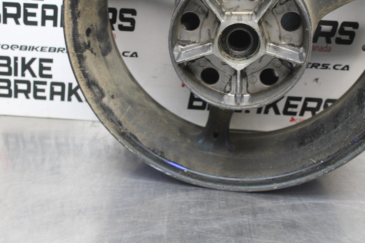 06-07 SUZUKI GSXR600 REAR WHEEL BACK RIM & ROTOR BB836