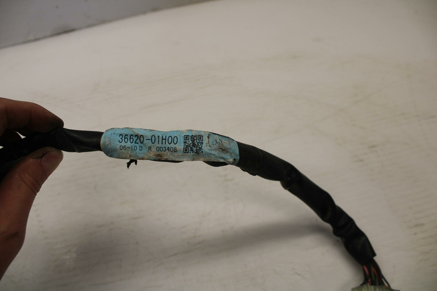 06-07 SUZUKI GSXR600 HEADLIGHT SPEEDO GAUGES WIRING HARNESS WIRE LOOM BB275