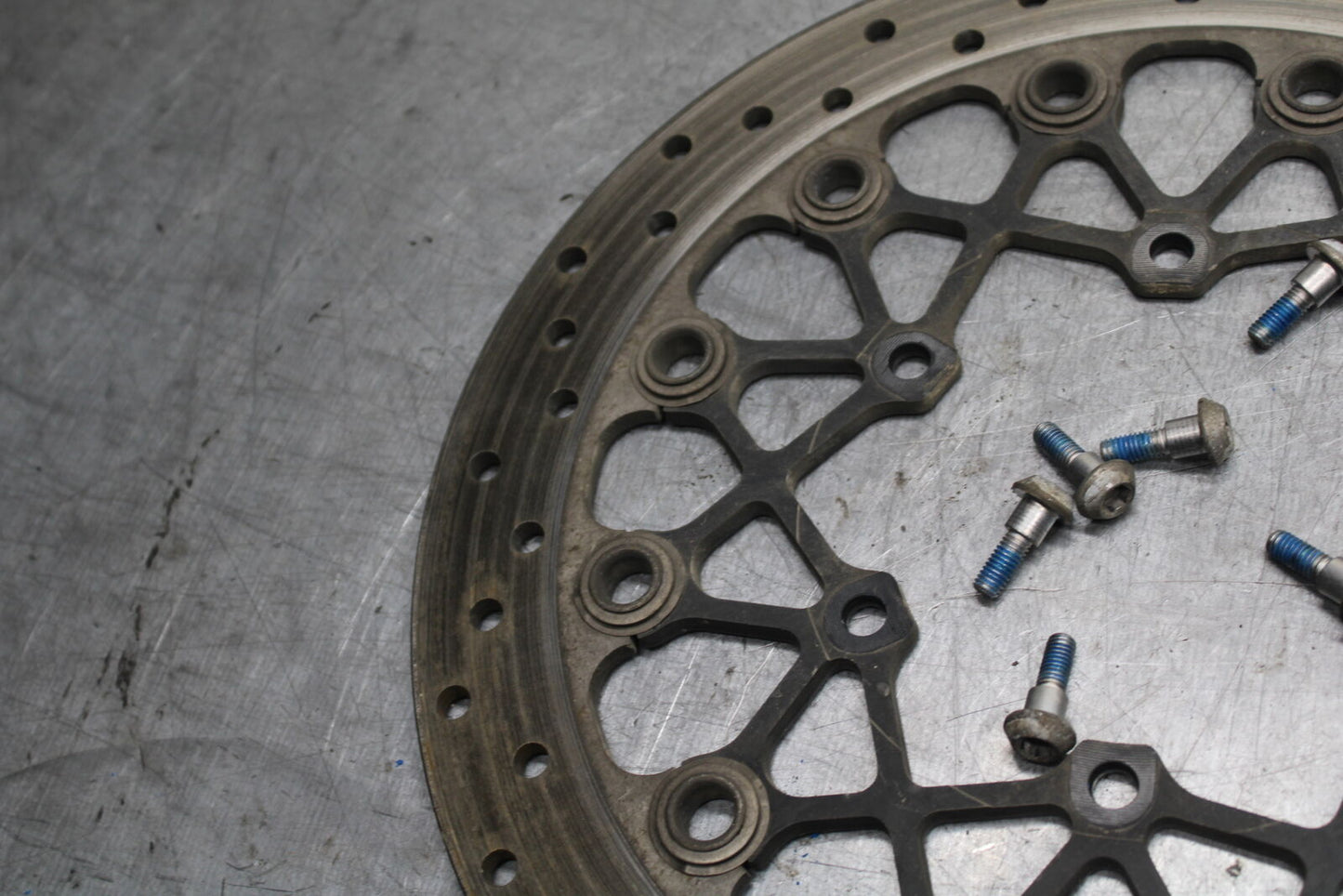 08-09 SUZUKI GSXR600 FRONT LEFT RIGHT BRAKE ROTORS DISCS BB728