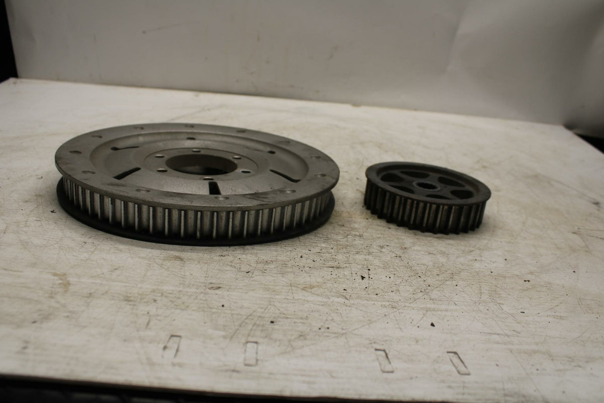 06-21 KAWASAKI VULCAN 900 DRIVE BELT PULLEY SET BB363