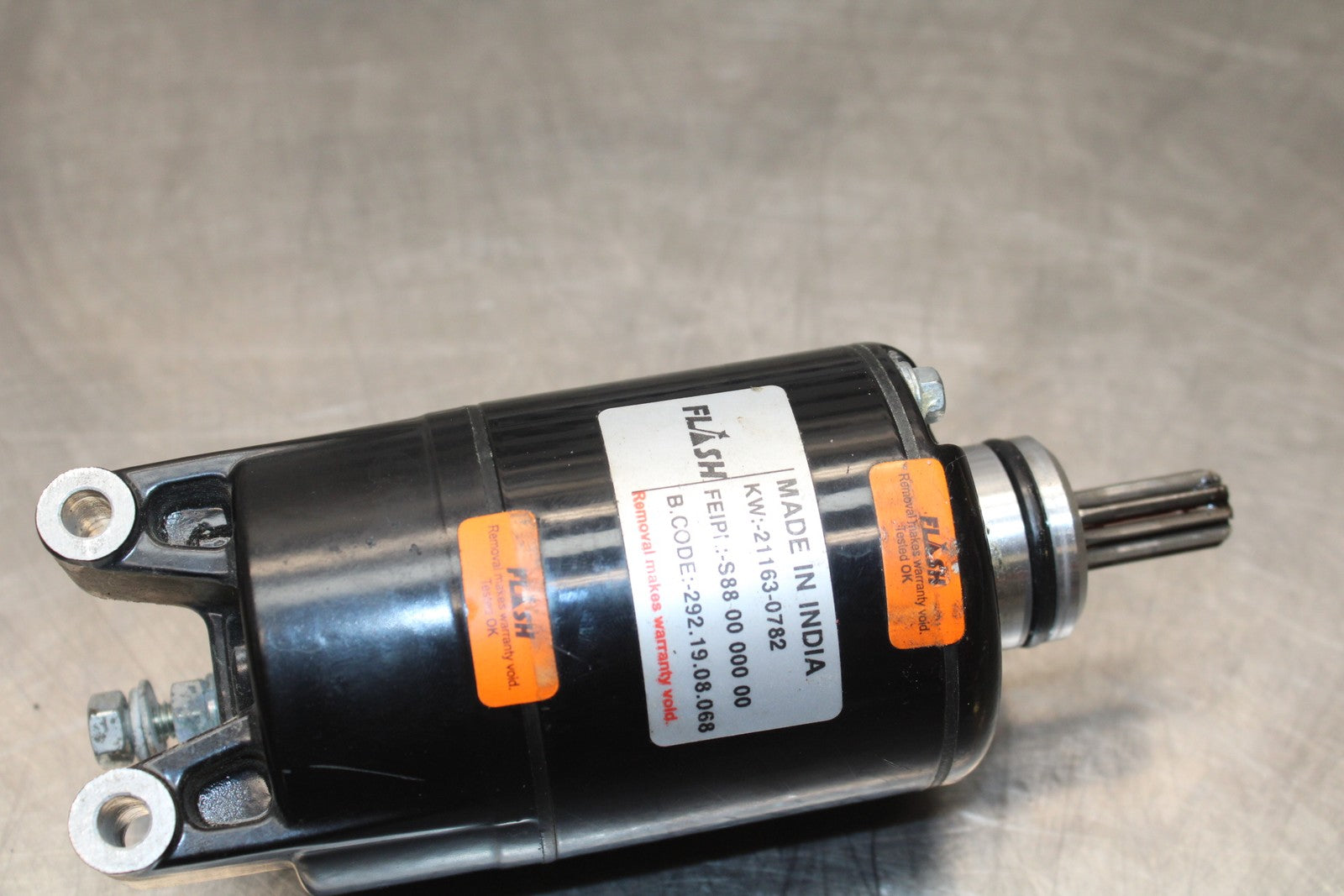 18-23 KAWASAKI NINJA 400 EX400 ABS ENGINE STARTING STARTER MOTOR -DC 12V BB177