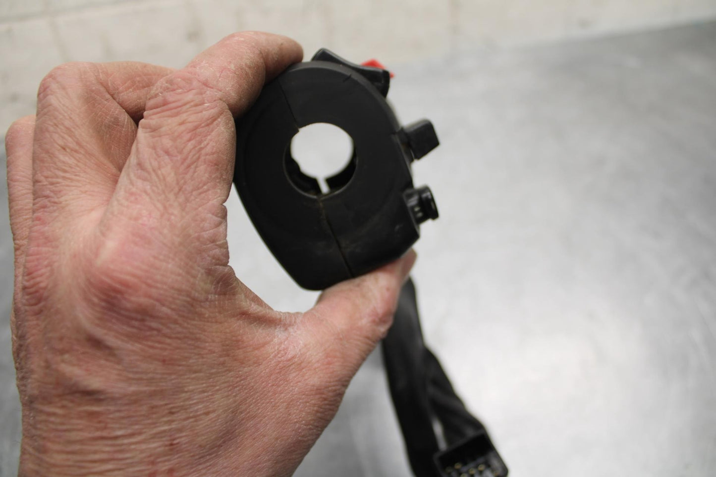 11-14 KAWASAKI VERSYS 650 LE 650C LEFT CLIP ON HANDLE HORN SIGNALS SWITCH BB498